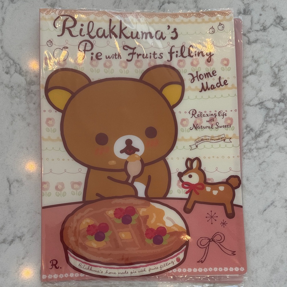 (Unopened) Rilakkuma folder + loose-leaf notebook - Picture 7 of 9